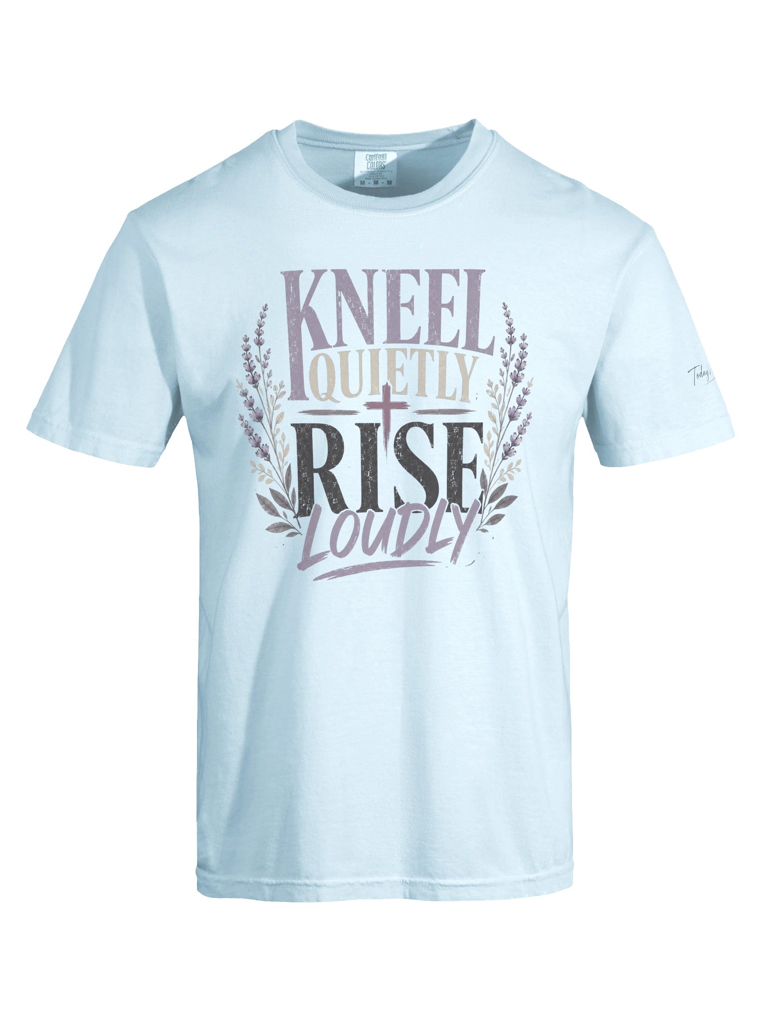 Kneel Quietly Rise Loudly Tee product image (5)
