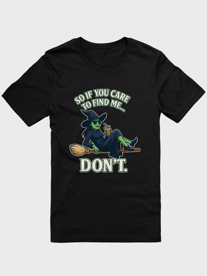 Wicked Witch Broadway Tee – Bella Canvas Supersoft T-Shirt – Musical Theatre Gift product image (1)