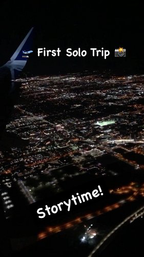🛫 StoryTime: First Solo Trip 📸

Traveling alone was exciting
I didn’t know what to expect

I would definitely do this again 😊...
