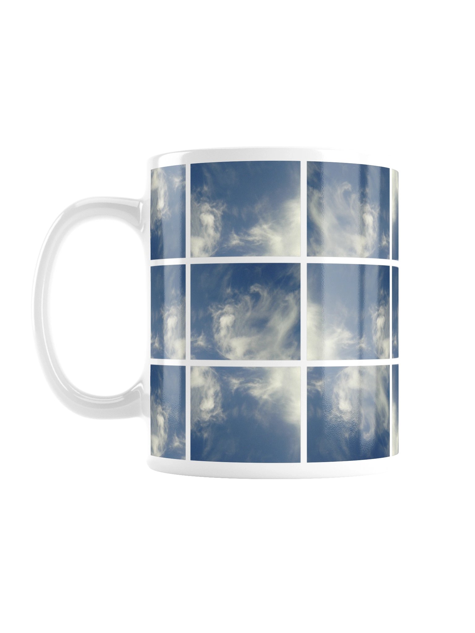 Swirly Cloud Sky Collage Mug product image (1)