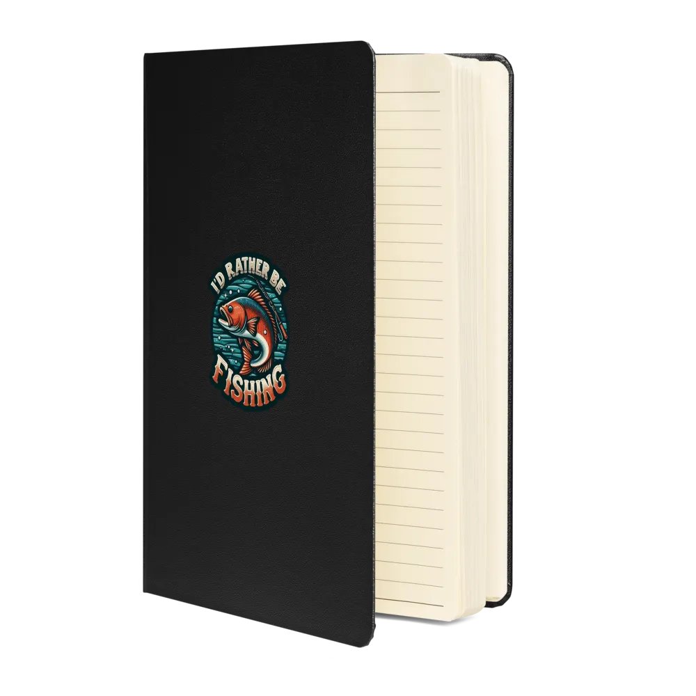 I'd Rather Be Fishing Hardcover Journal product image (3)