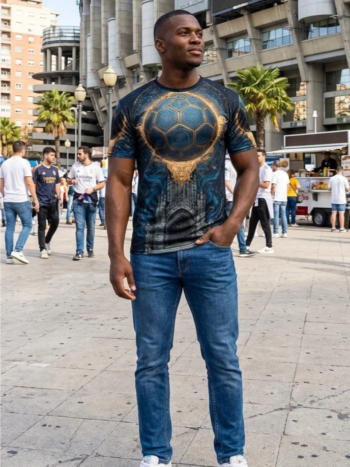 Madrid C.F. Fantasy Football Mens T Shirt product image (1)