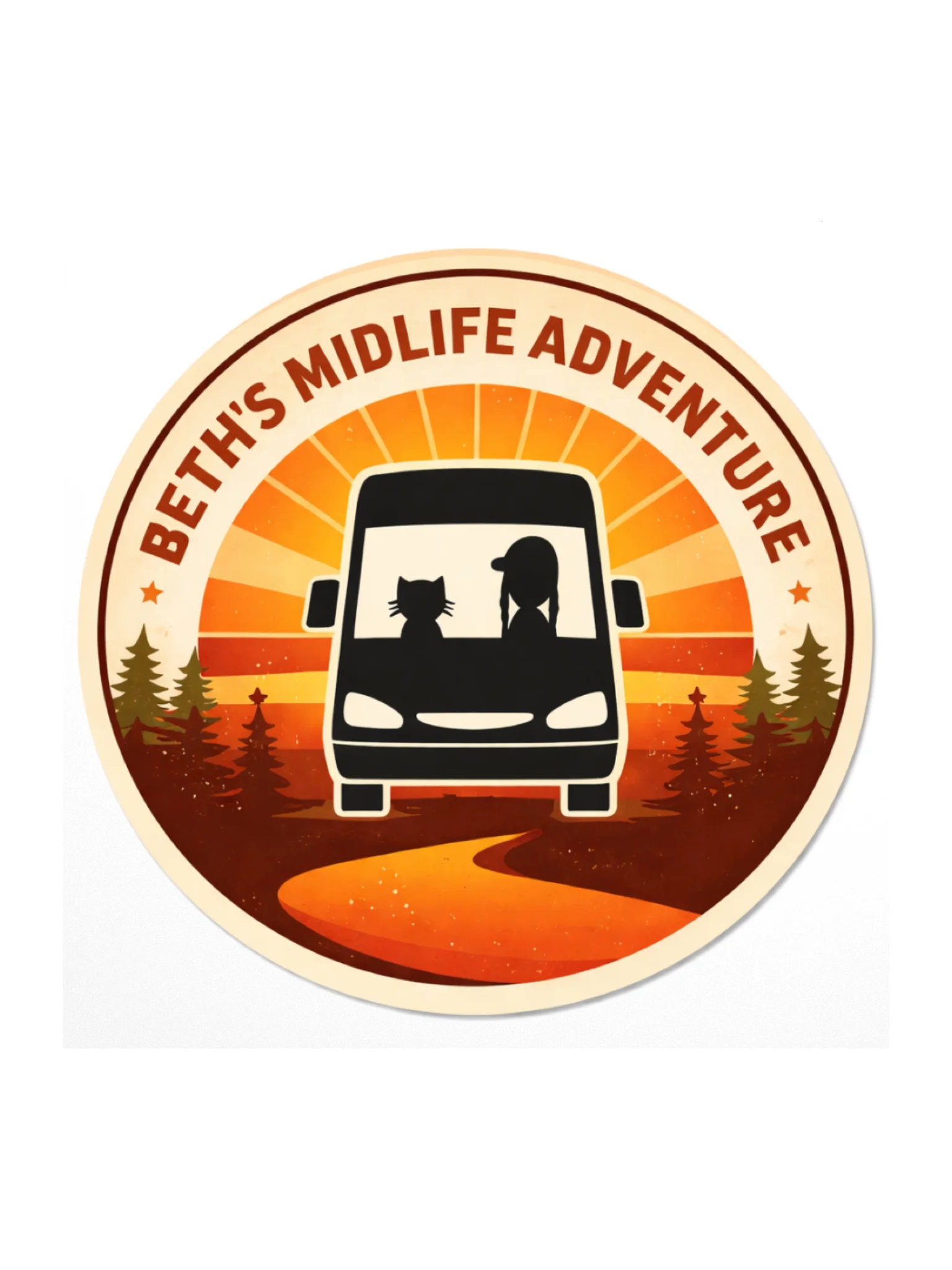 Beth’s MidLife Adventure Sticker product image (1)