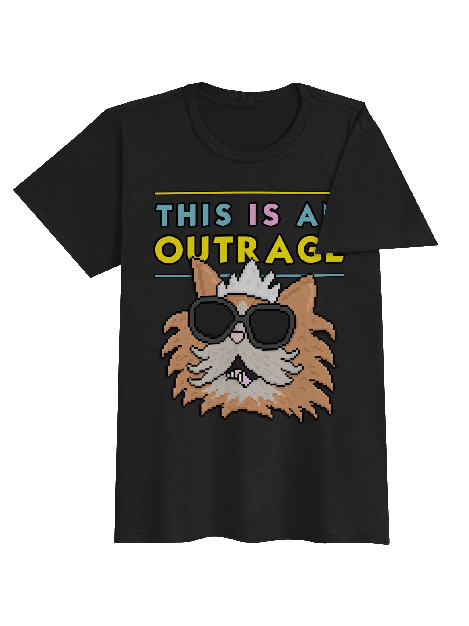 This is an Outrage - Dungeon Crawler Carl Femme-Fit T-shirt product image (4)