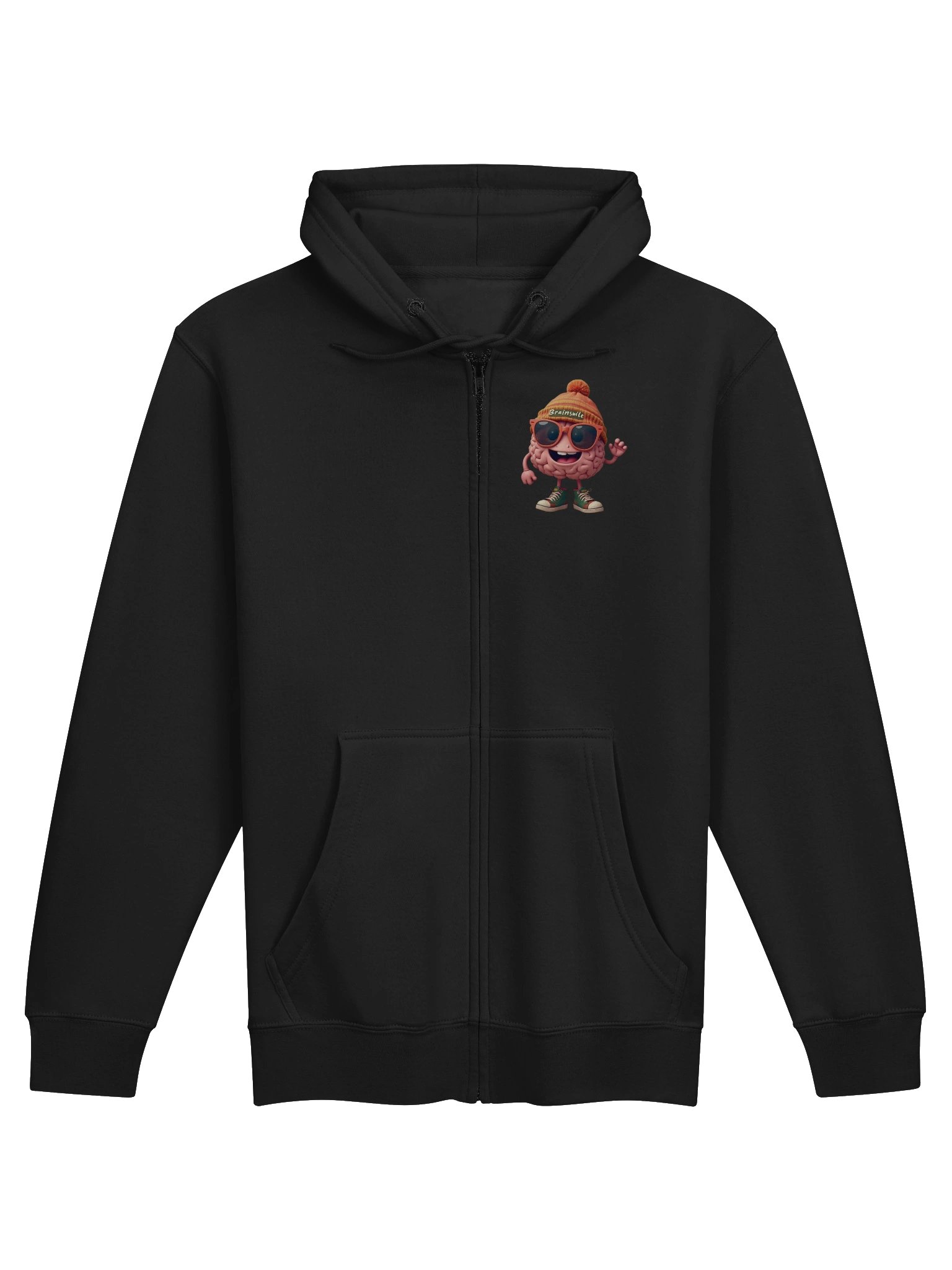 Brainsmile Wave Zip Hoodie product image (1)