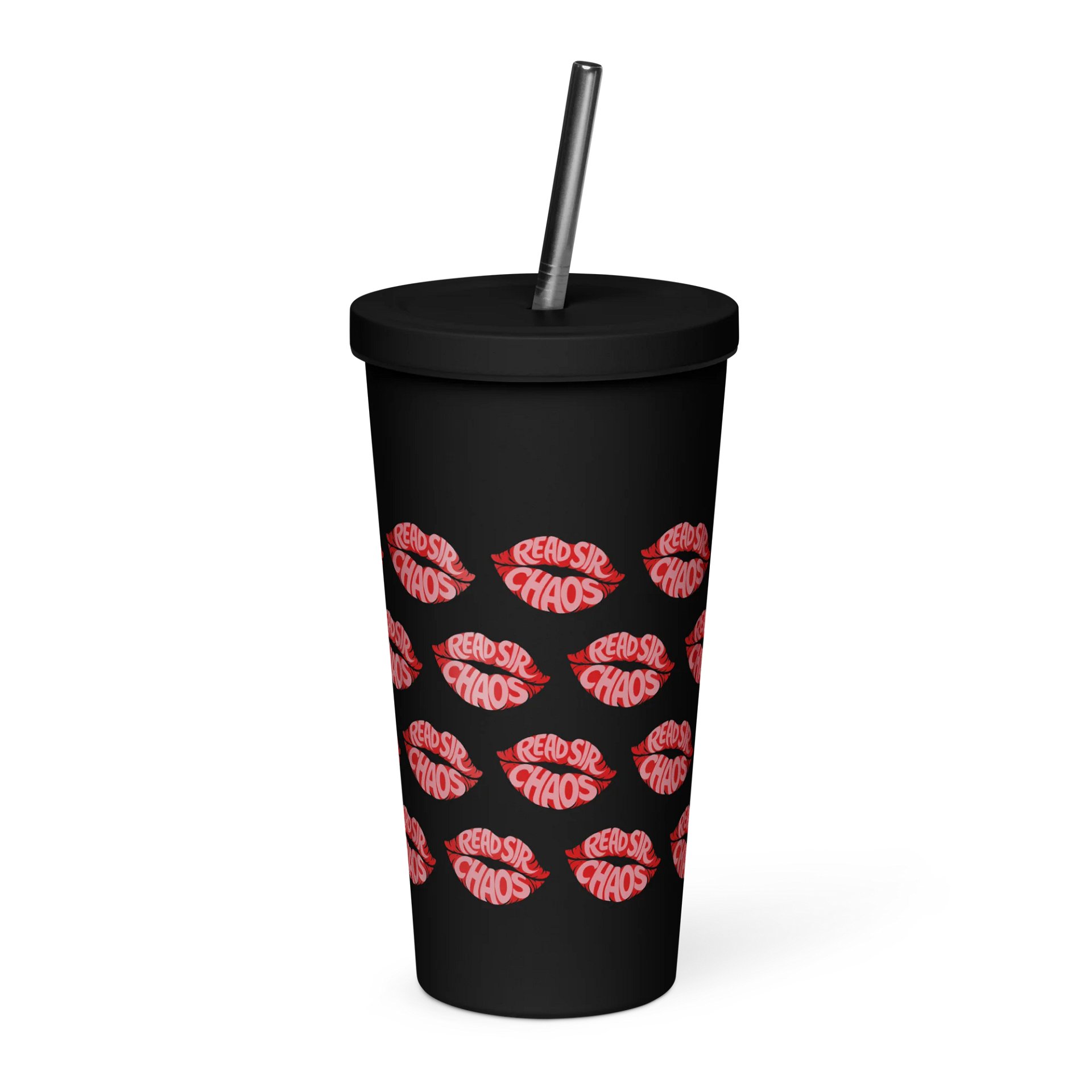 Read My Lips Insulated Tumbler product image (2)