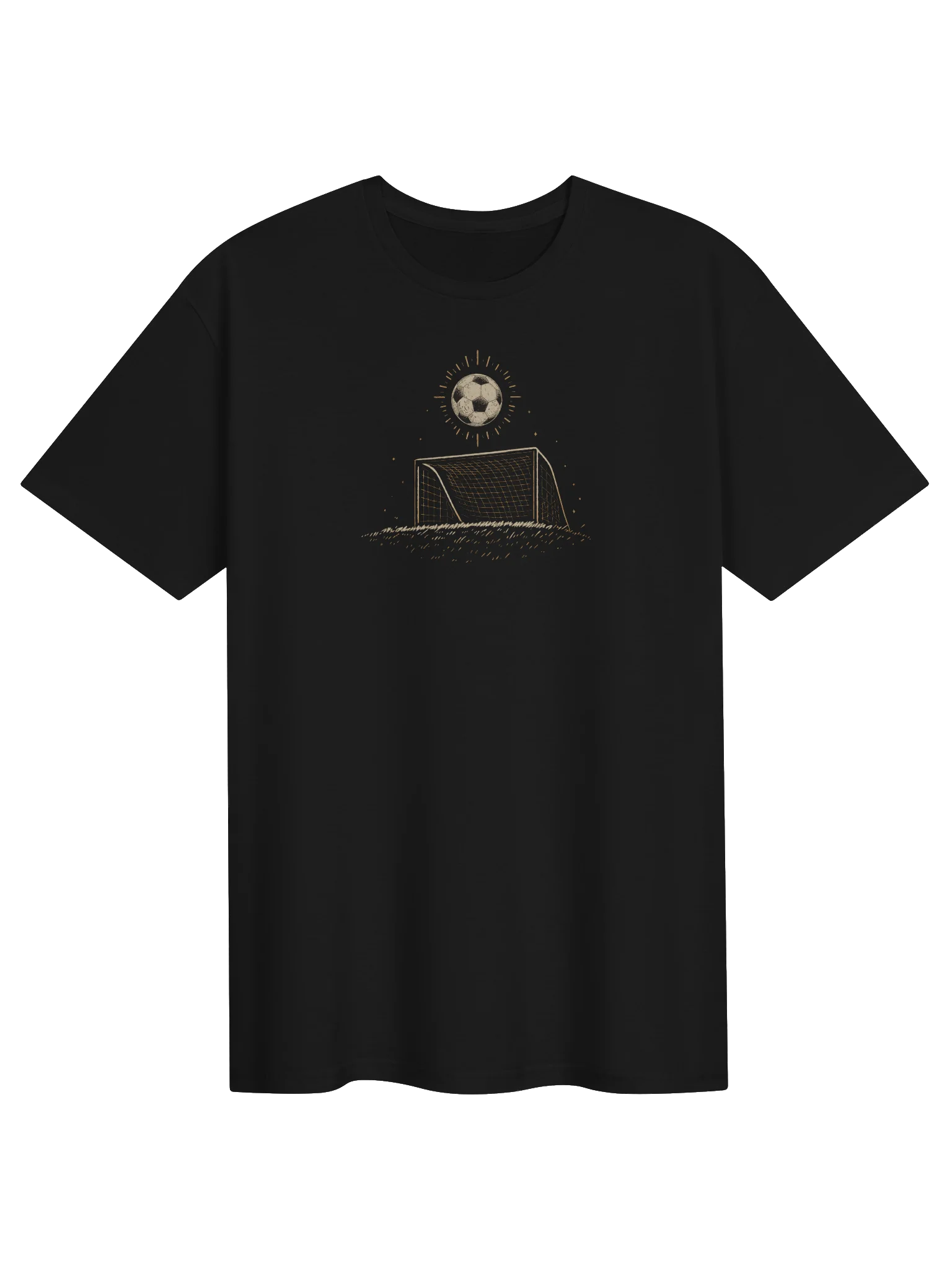 Soccer Goal At Night Tee product image (1)