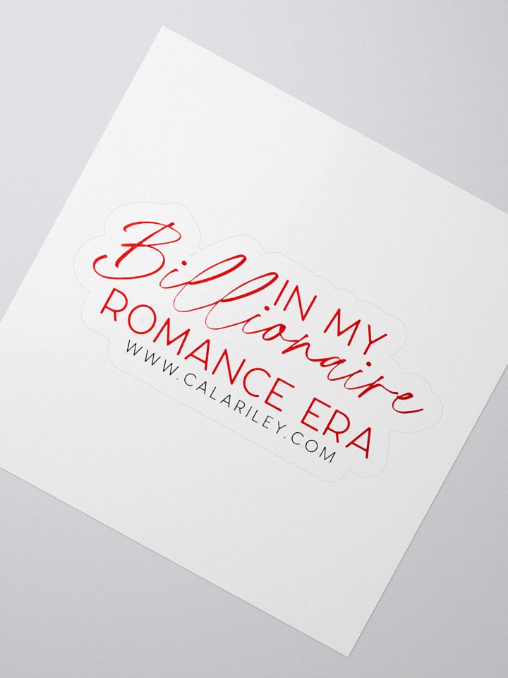 In my Billionaire Era Sticker product image (8)