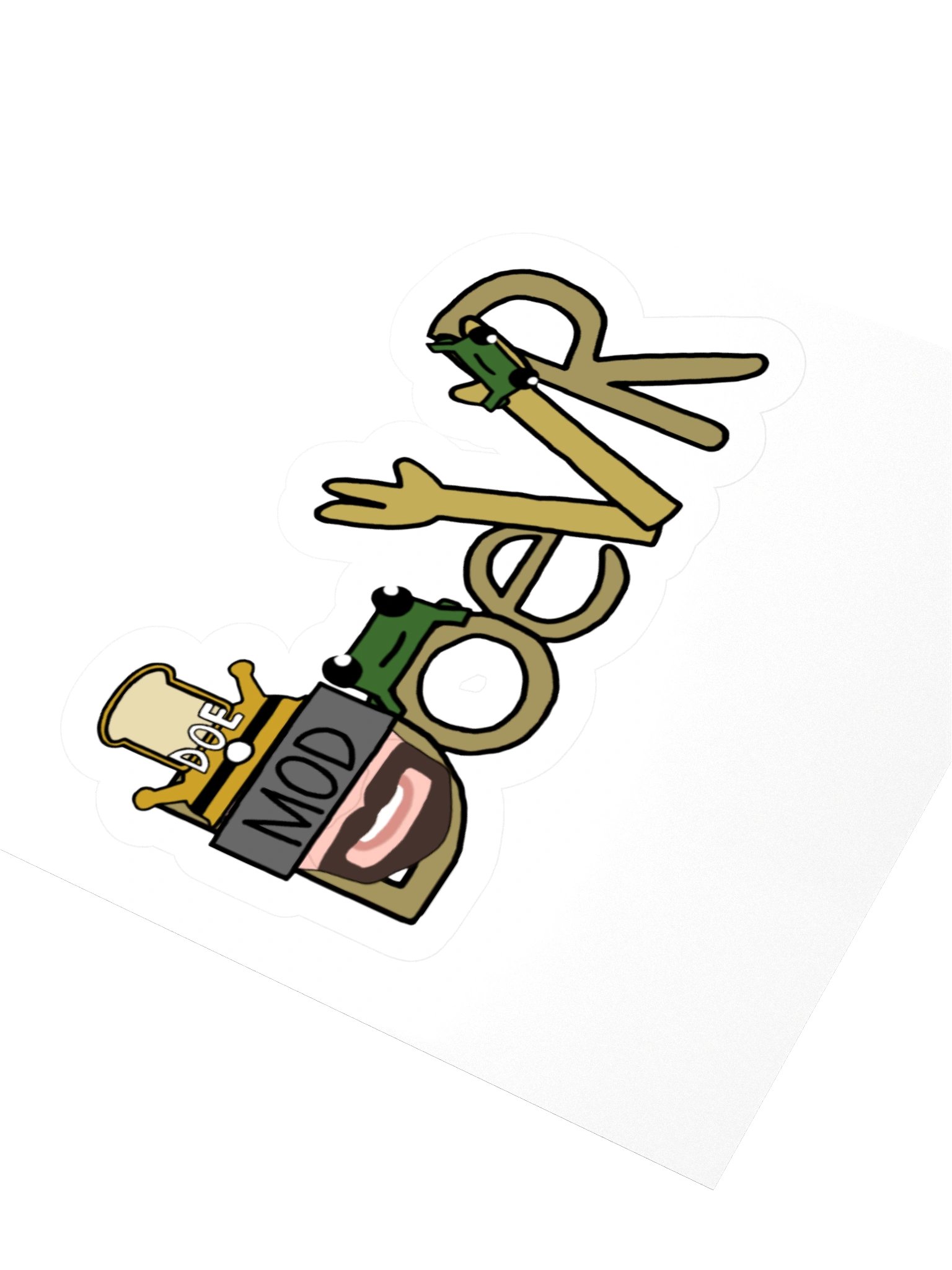DoeVR Big Scary Sticker product image (12)