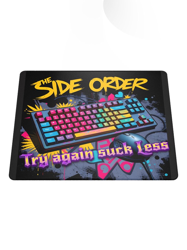 THE SIDE ORDER Neon Gaming Mouse Pad product image (2)