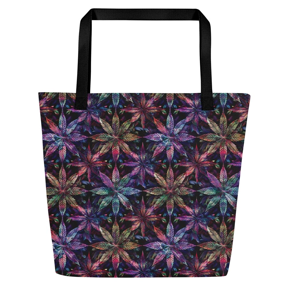 Cannabis - Jewel of the Night – Design | Large Tote Bag product image (1)