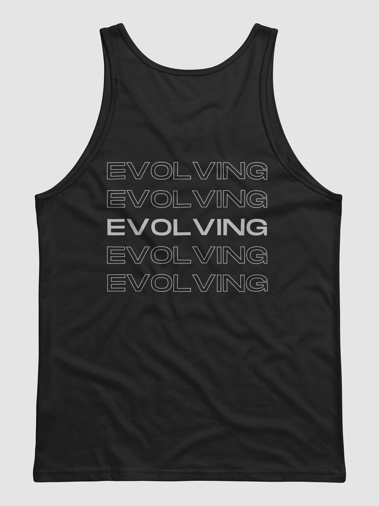 evolving unisex tank product image (1)