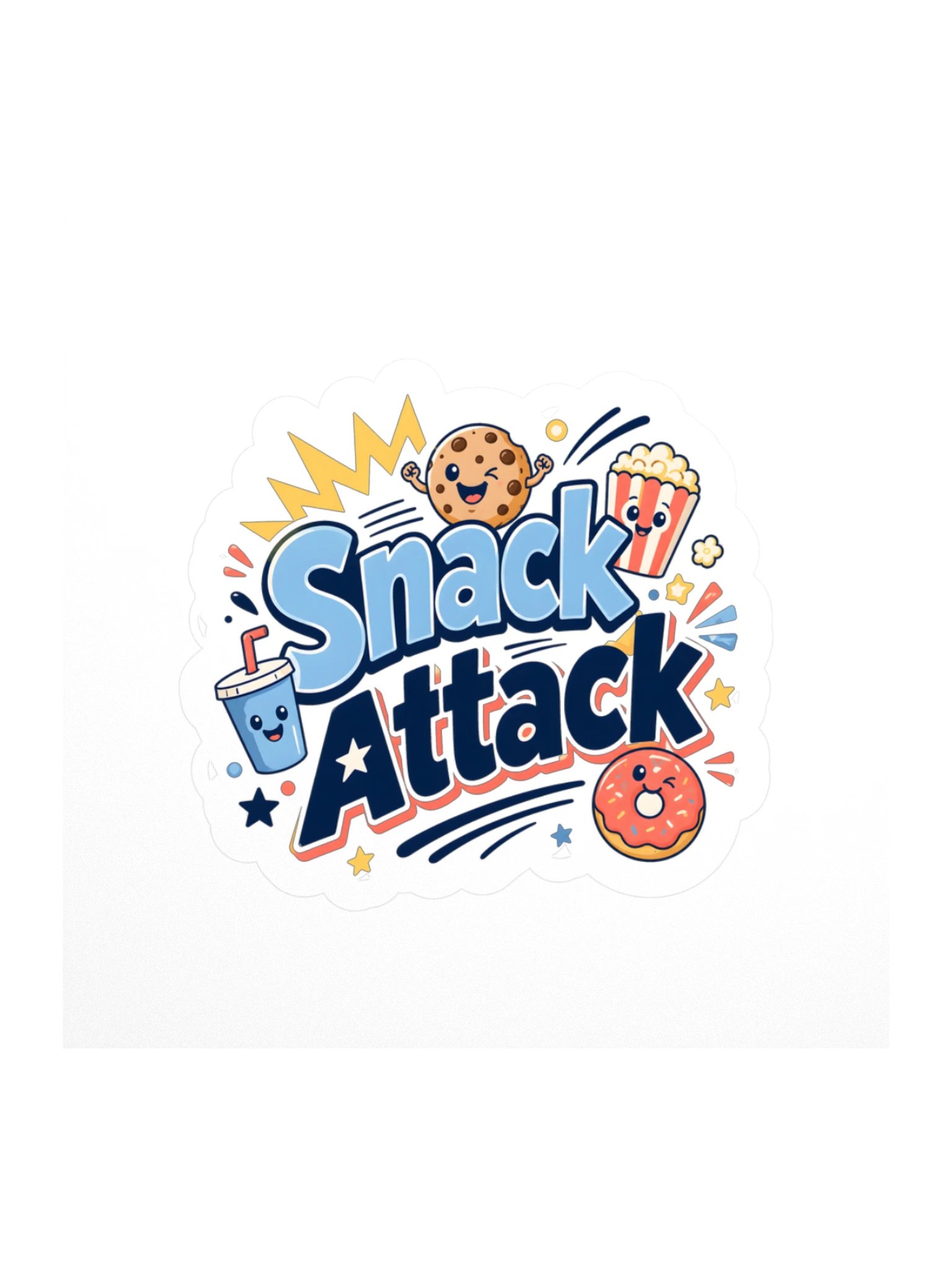 Snack Attack Sticker product image (1)