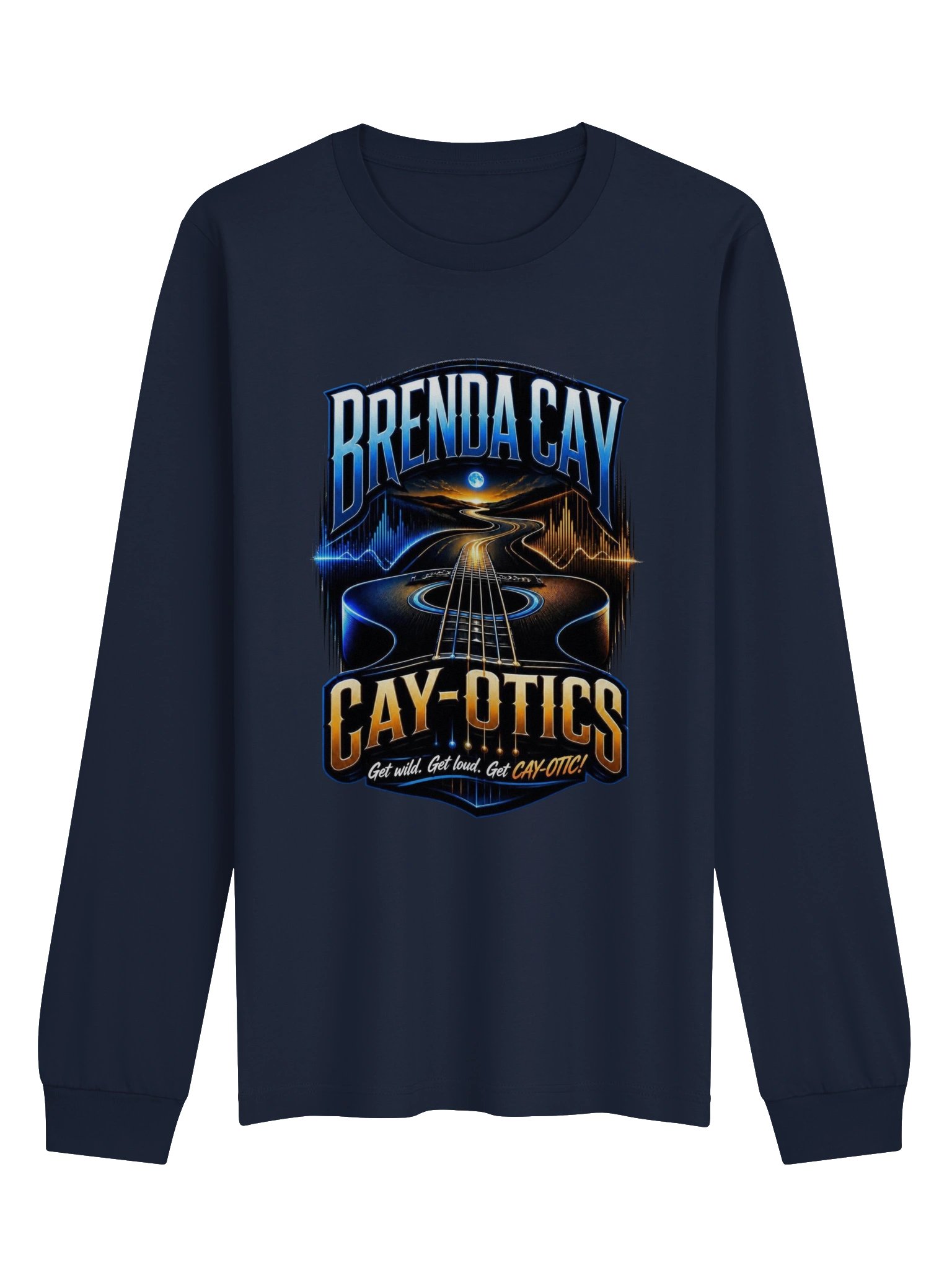 CAY-OTIC Rock Guitar Long Sleeve Tee product image (9)