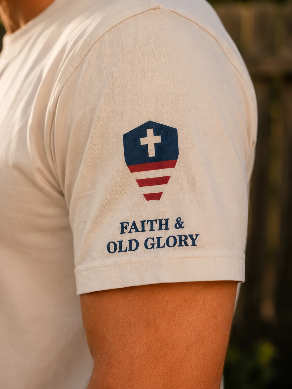 Faith Family Flag Tee product image (4)