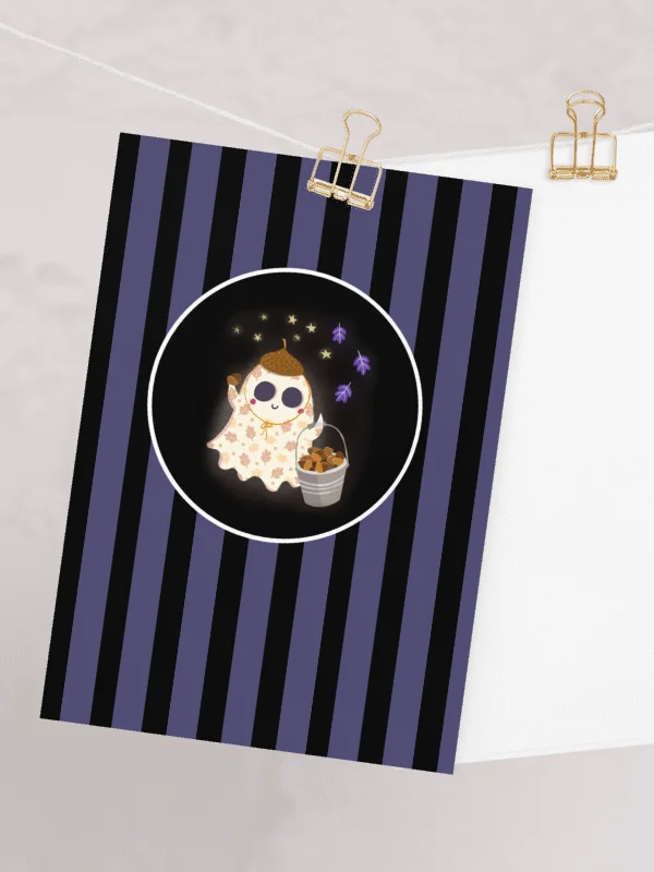 Little Ghost Fall Harvest Haunt - Greeting Card product image (6)