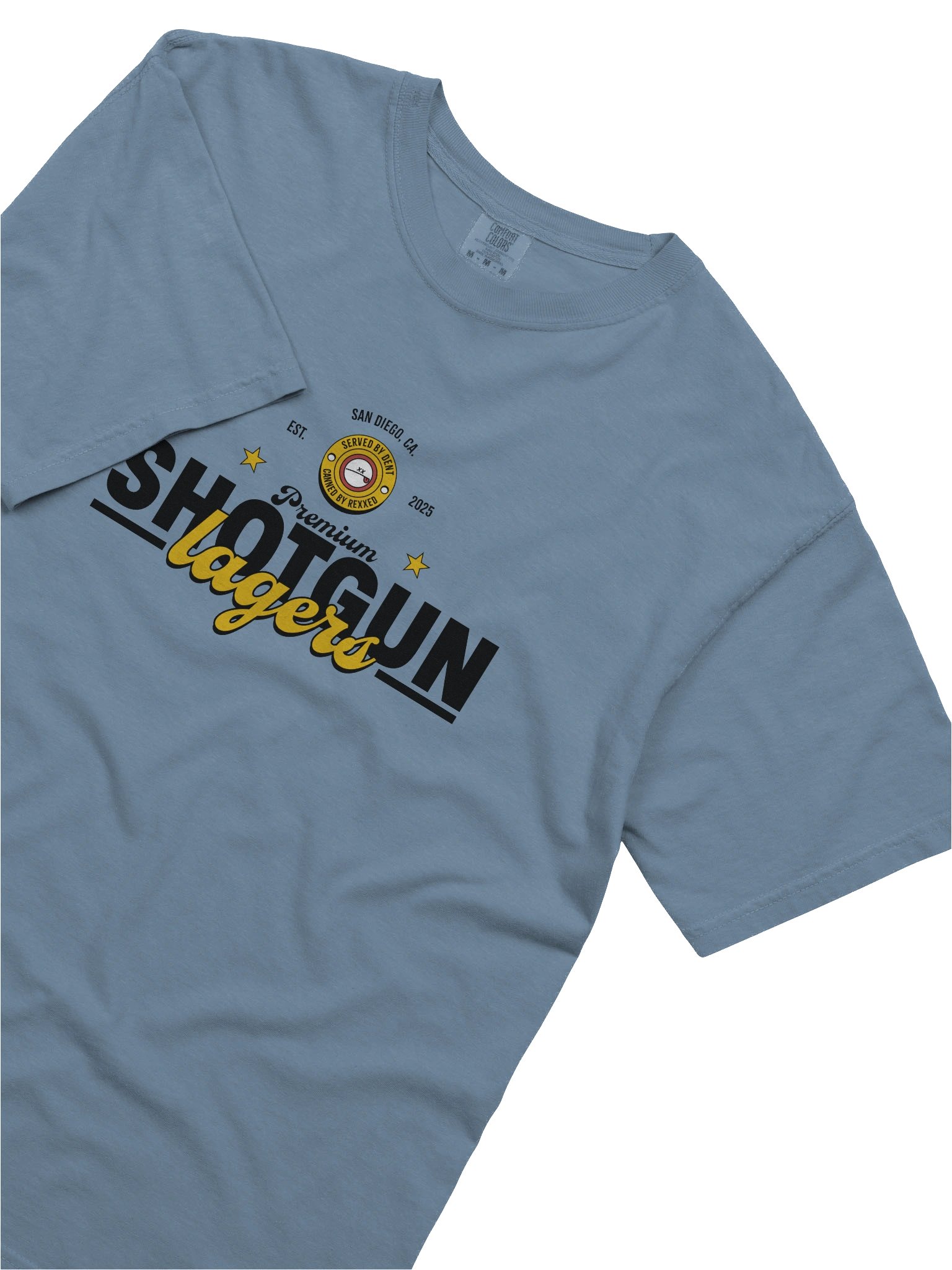 Shotgun Lagers served by DENT T-Shirt product image (5)