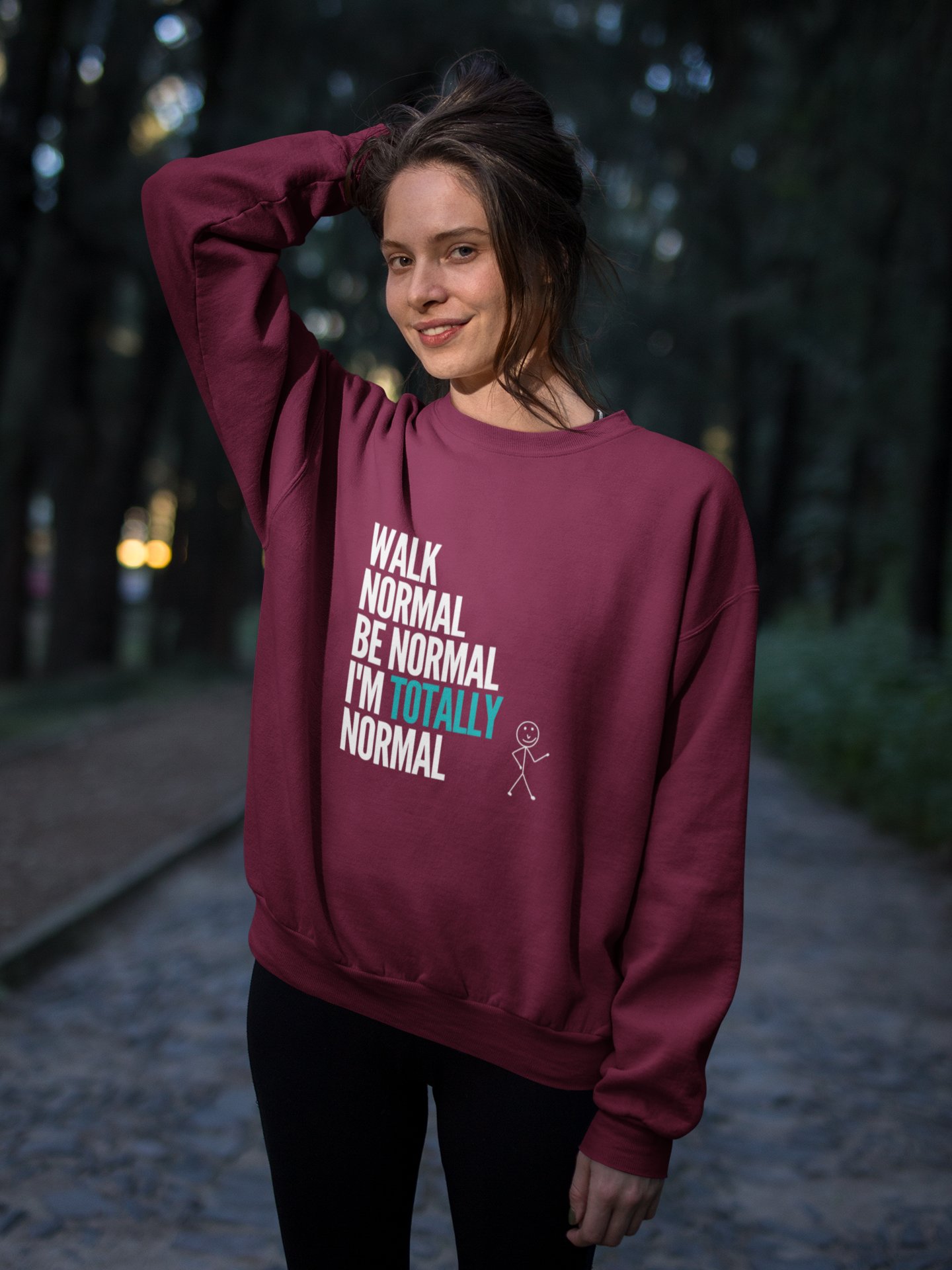Totally Normal Crewneck Sweatshirt product image (5)