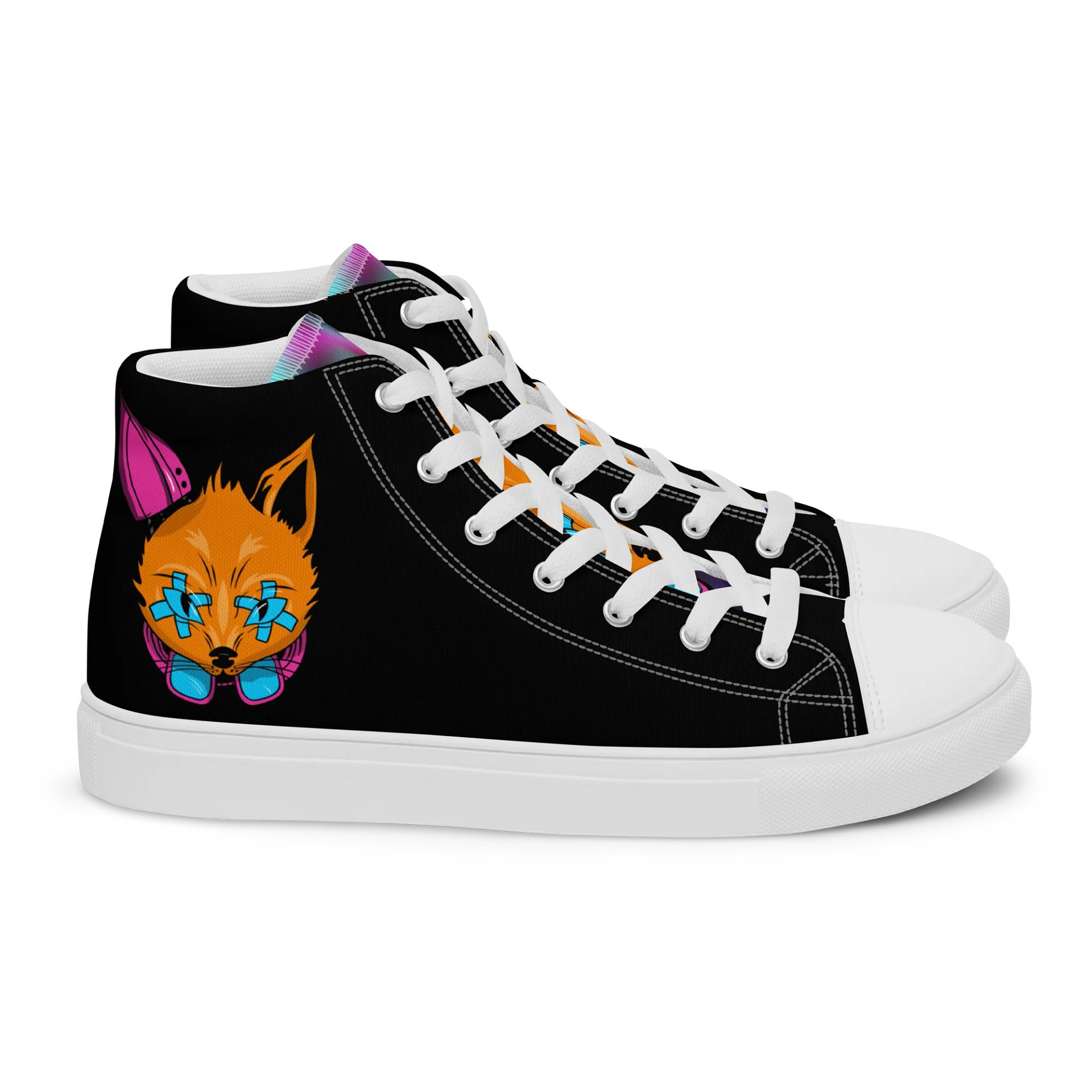 Women's ShepQuest Cyberfox High-Tops (BLACK) product image (3)