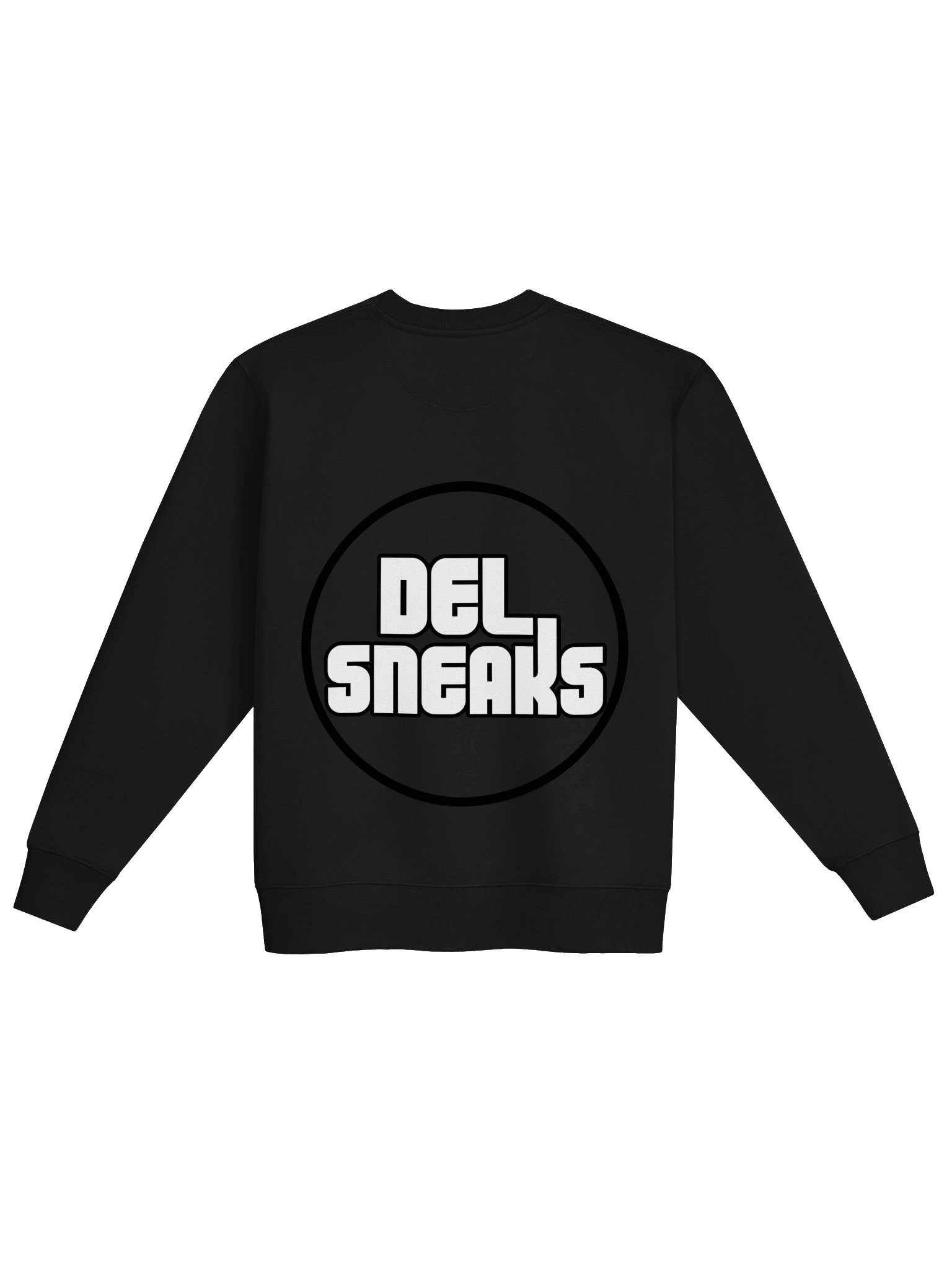 F&B Circular Logo Crew Neck Sweatshirt Black product image (2)