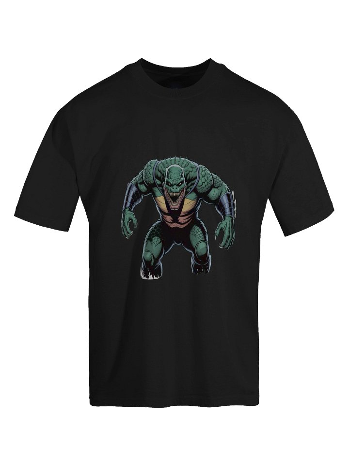 Killer Croc Brooding Bulk Oversized Faded T-Shirt product image (1)