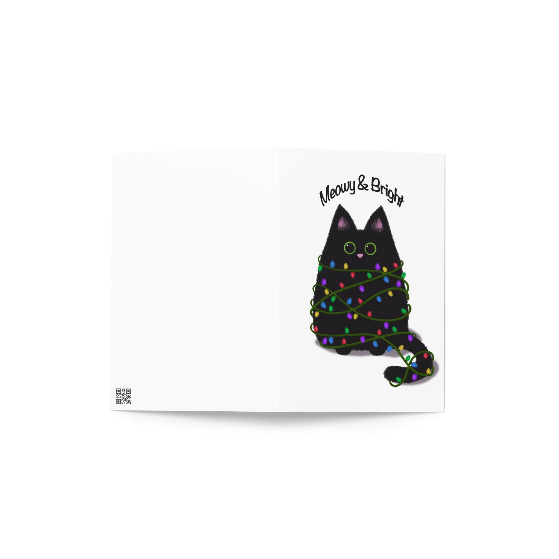 MEOWY & BRIGHT greeting CARD product image (2)