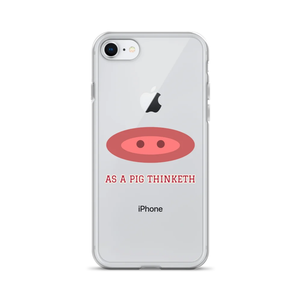 Piggo Snout iPhone Case | As a Pig Thinketh product image (28)