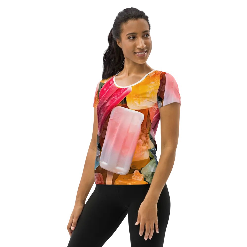 Summer Popsicle Paradise Women's Athletic Tee product image (3)