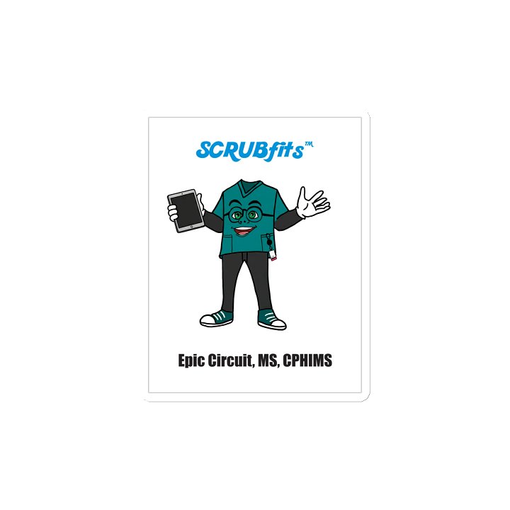 SCRUBfit™ Epic Circuit, MS, CPHIMS Magnet product image (2)
