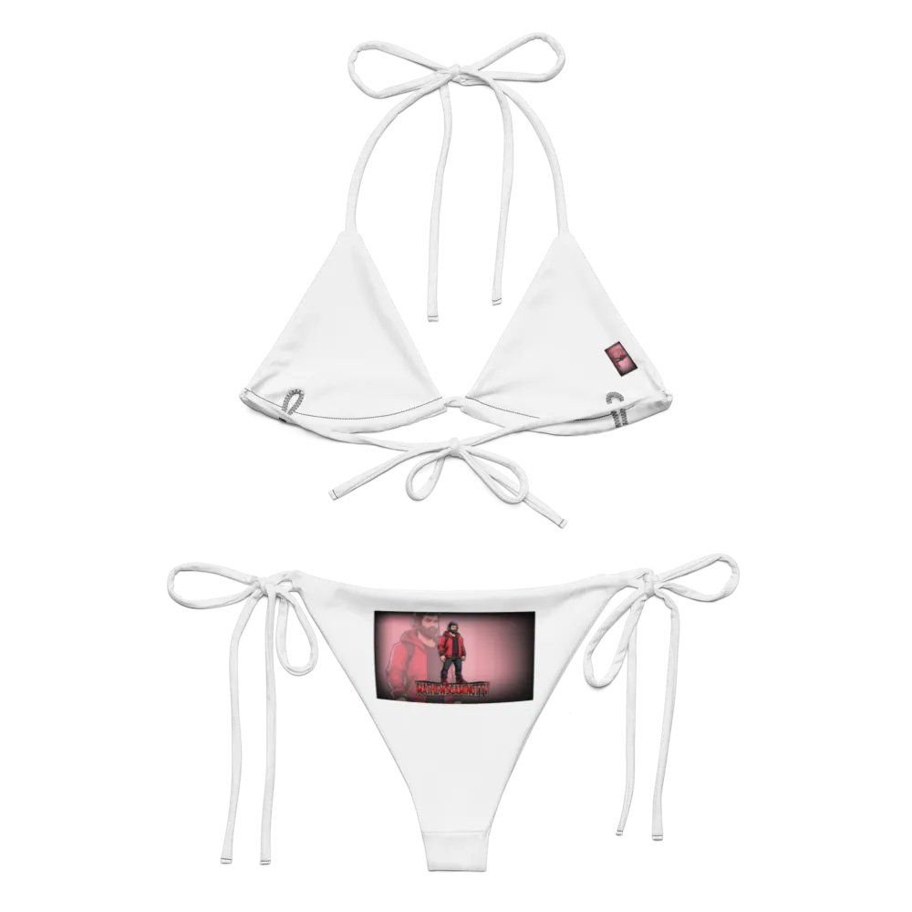 All-Over Print Recycled String Bikini product image (1)