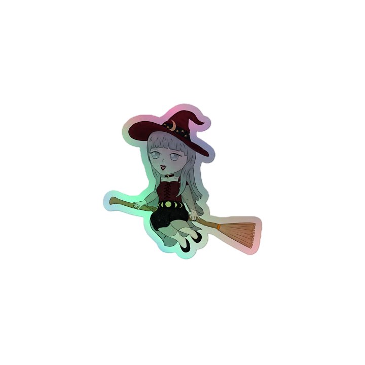 Moon Witch Kagami | Holographic Sticker Set product image (1)