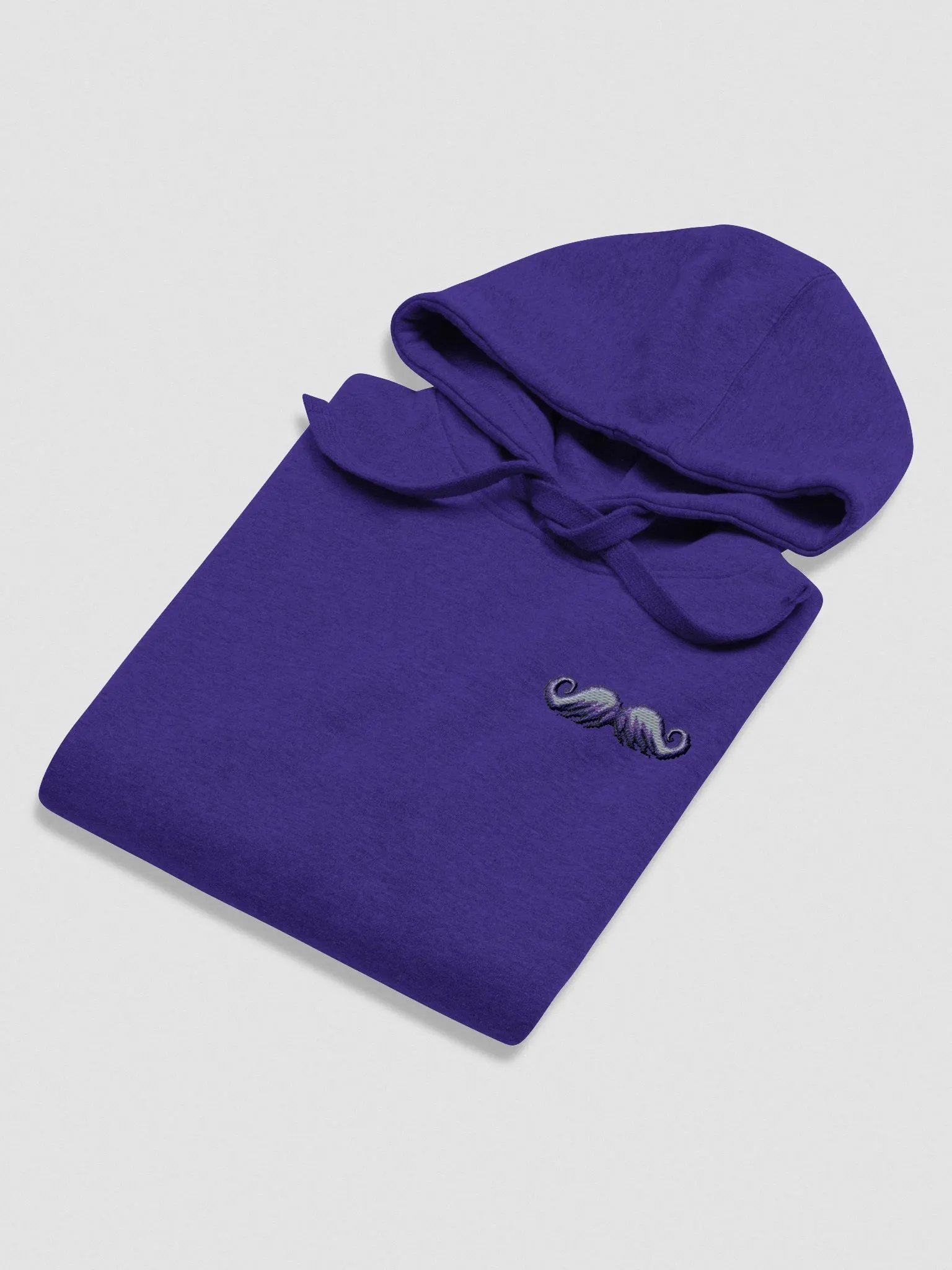 Embroidered Mustache Badge Hoodie product image (36)