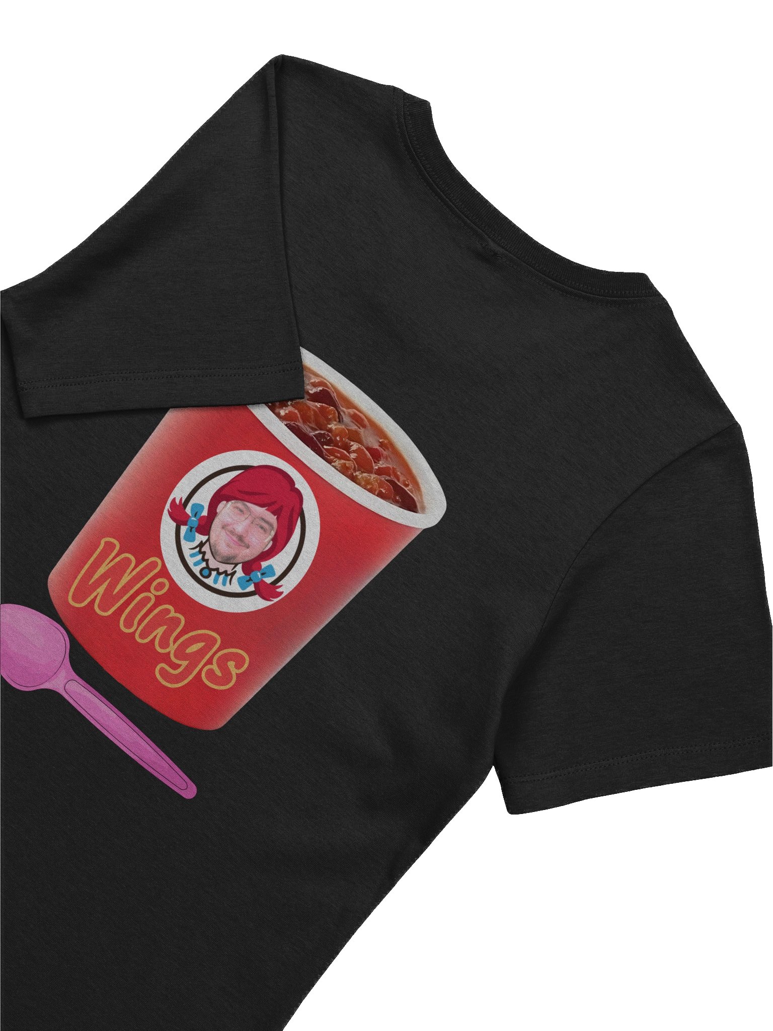 [WOR Shop] Wings Chili Cup - Women's Graphic Tee [white letters] product image (6)
