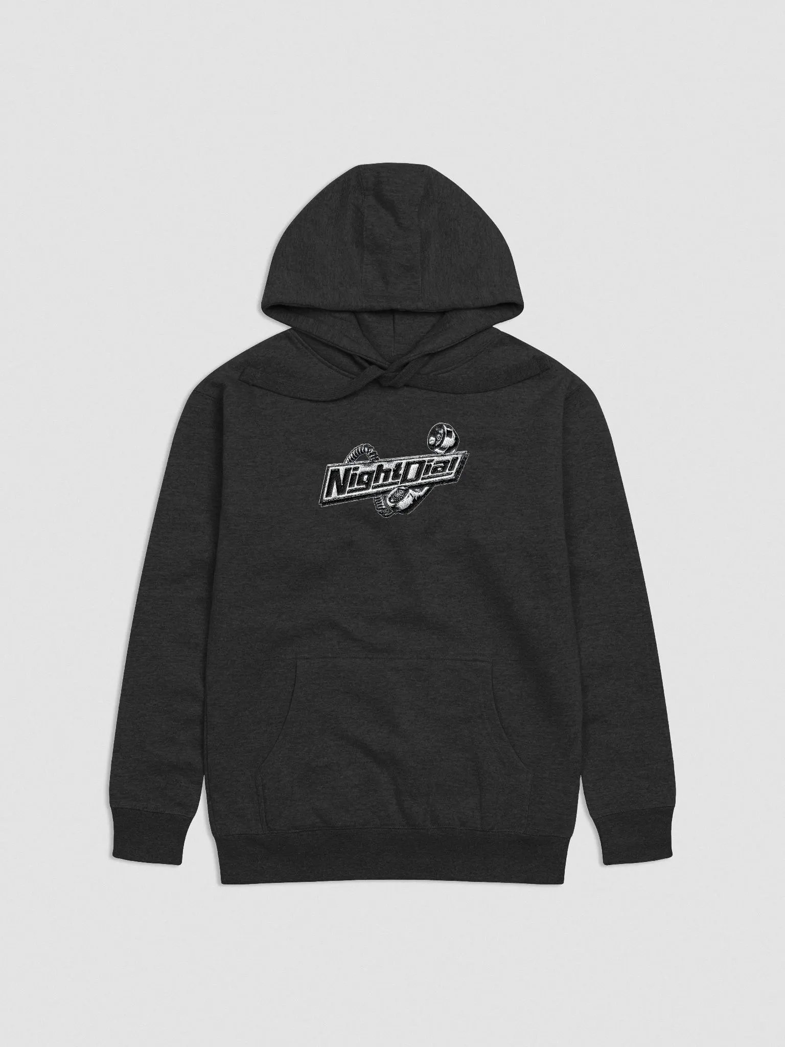 Embroidered NIGHT DIAL Rotary Hoodie product image (2)