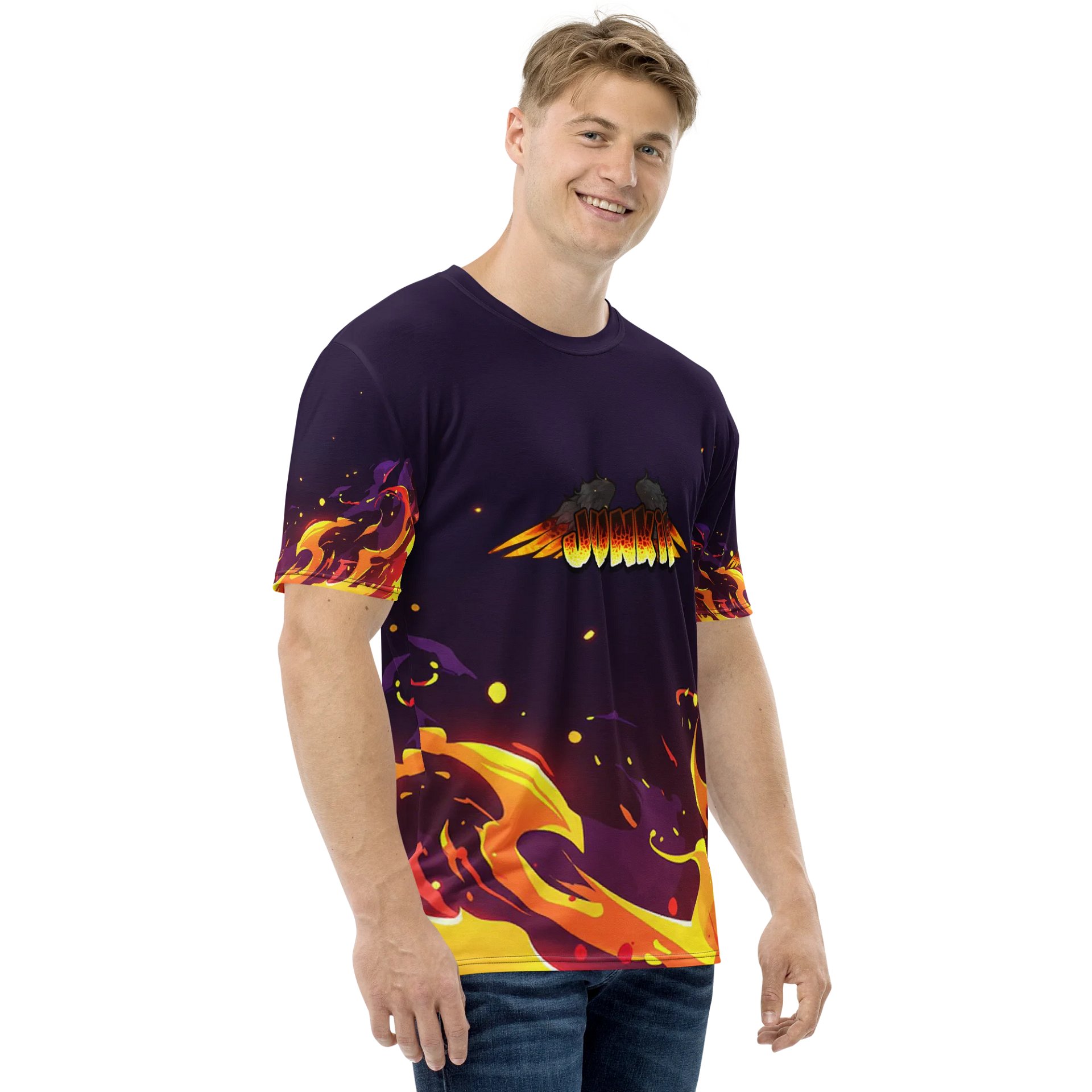 Fiery Resolve – All-Over Print Shirt product image (4)