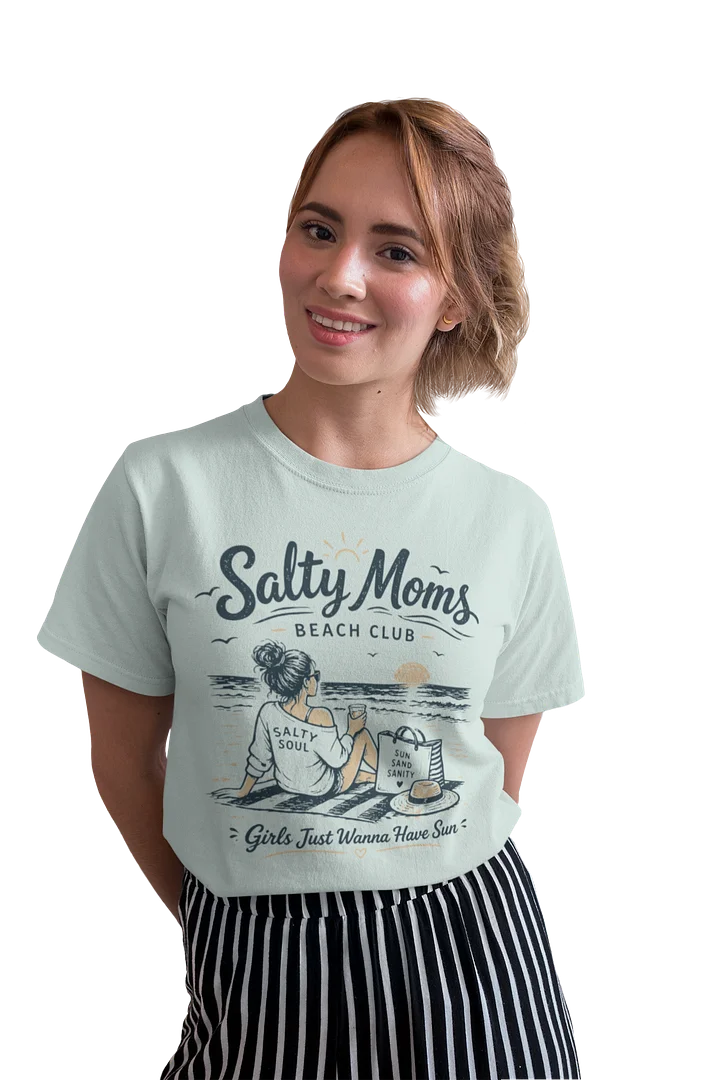 Salty Moms Beach Club Tee product image (2)