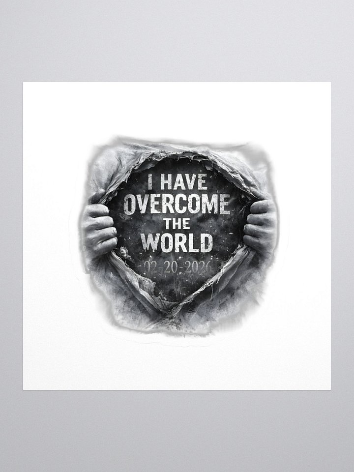overcome the world product image (1)