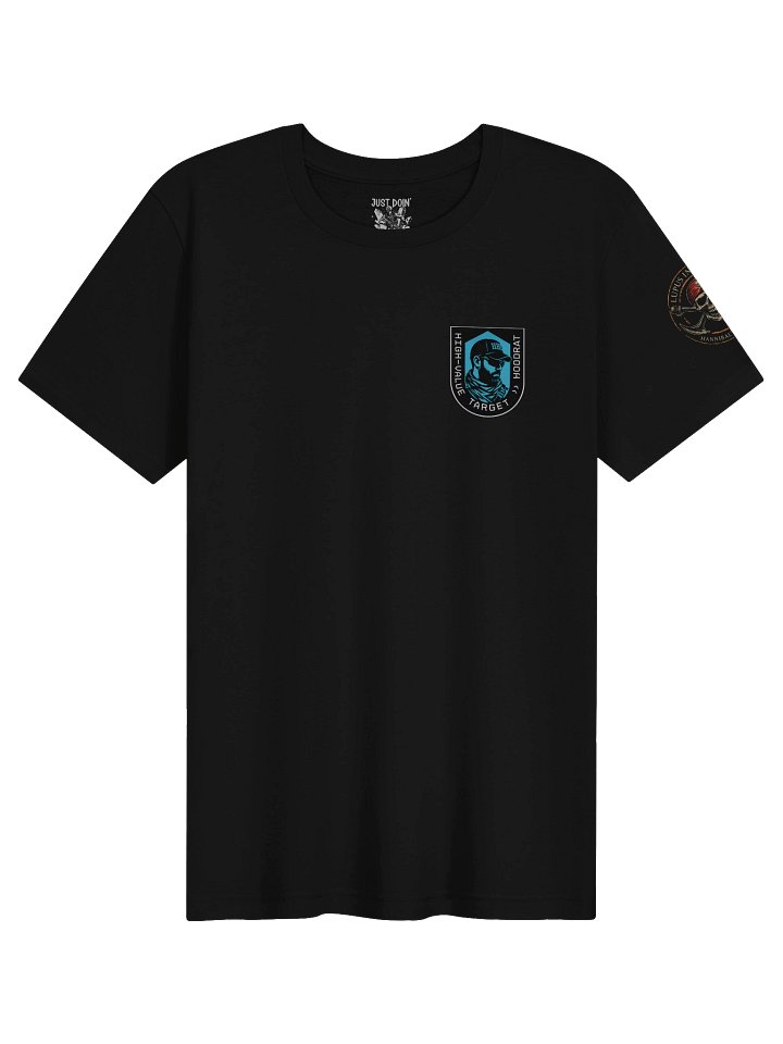 "But Hannibal..." Colored Letter Black T-Shirt product image (1)