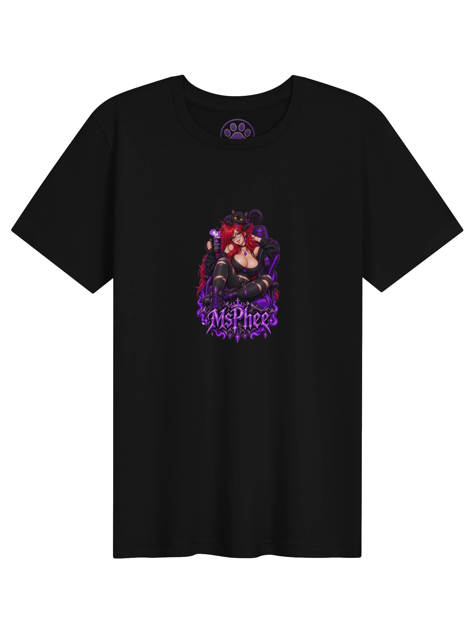 MsPhee Gothic "Bustin" Anime Tee product image (2)