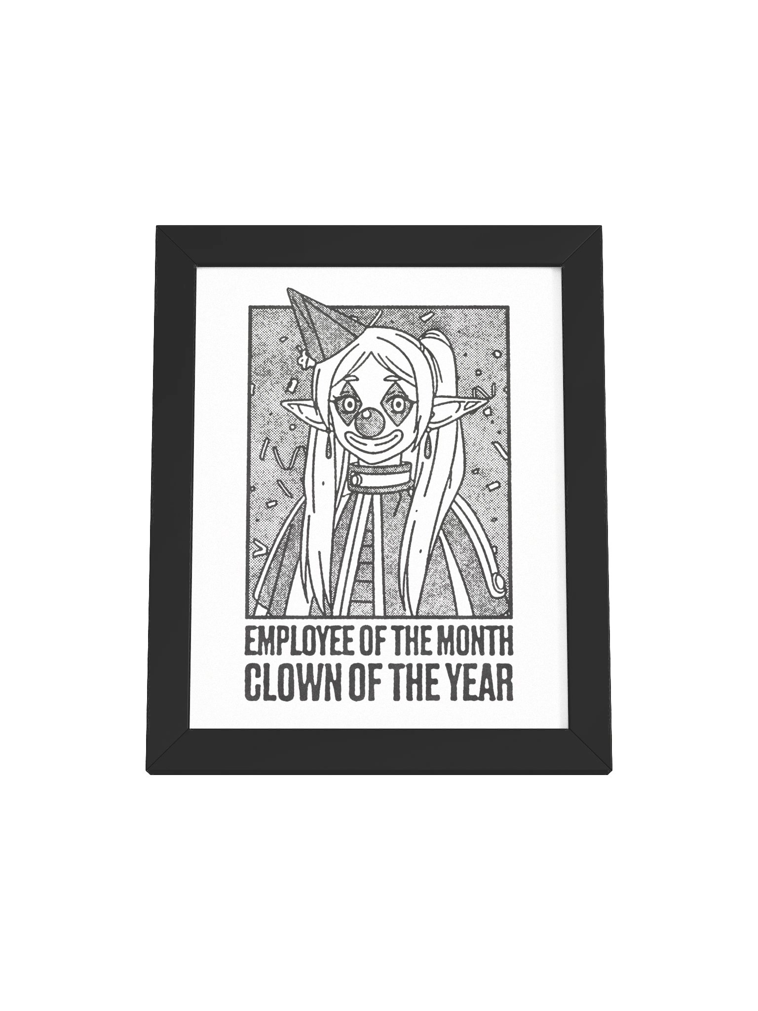 EMPLOYEE OF THE MONTH ! Framed Print. product image (1)