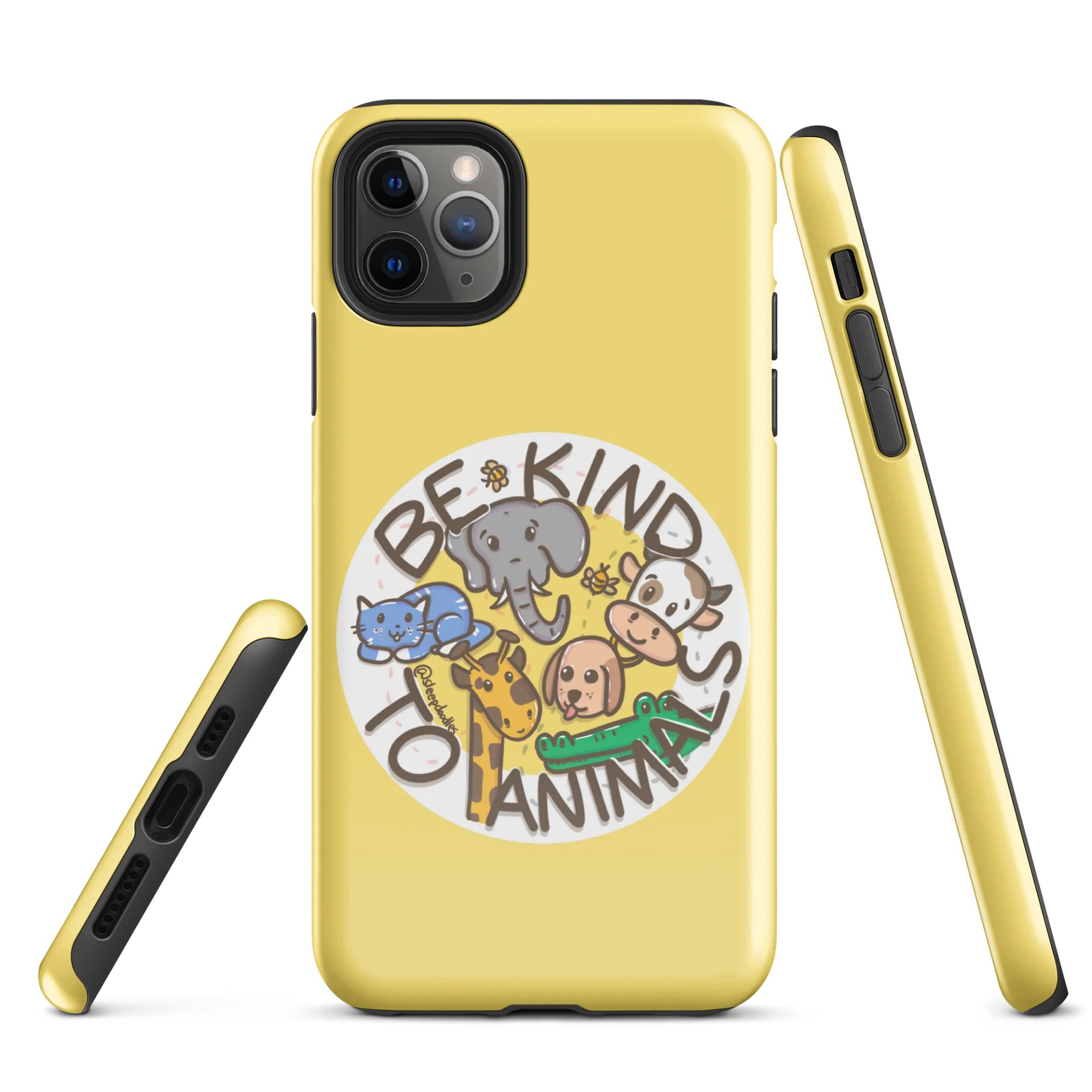 Be Kind To Animals iPhone® Tough Case (Multiple Sizes) product image (5)