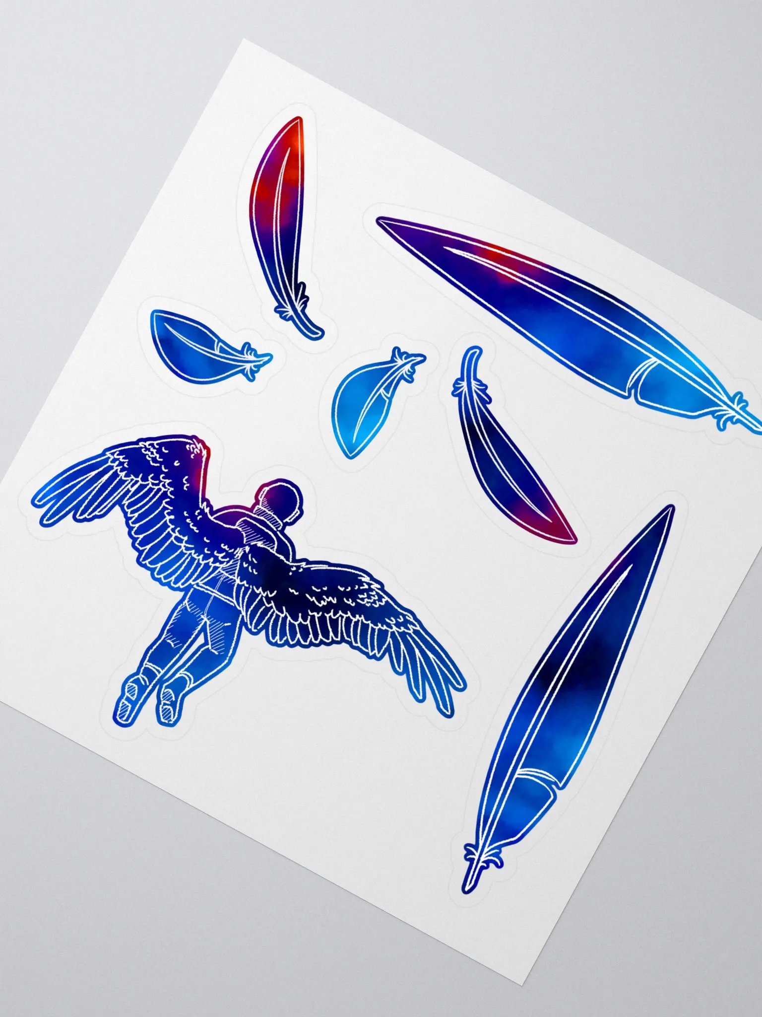 Cosmic Icarus Stickers product image (2)