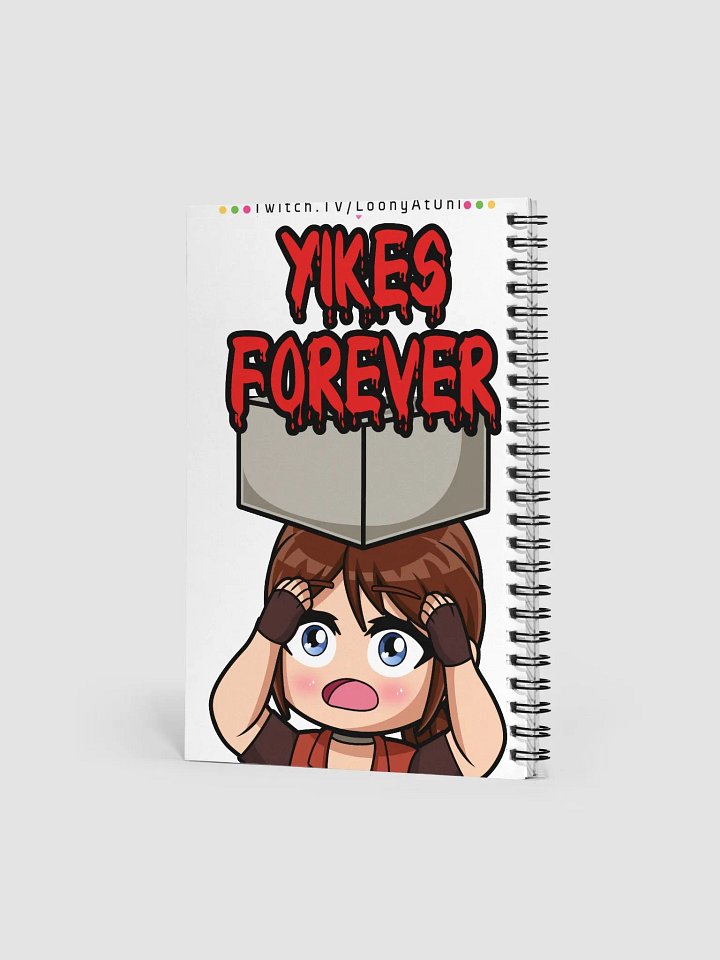 Loony Dimitrescu notebook (Yikes Forever Claire Redfield logo on back!) product image (2)