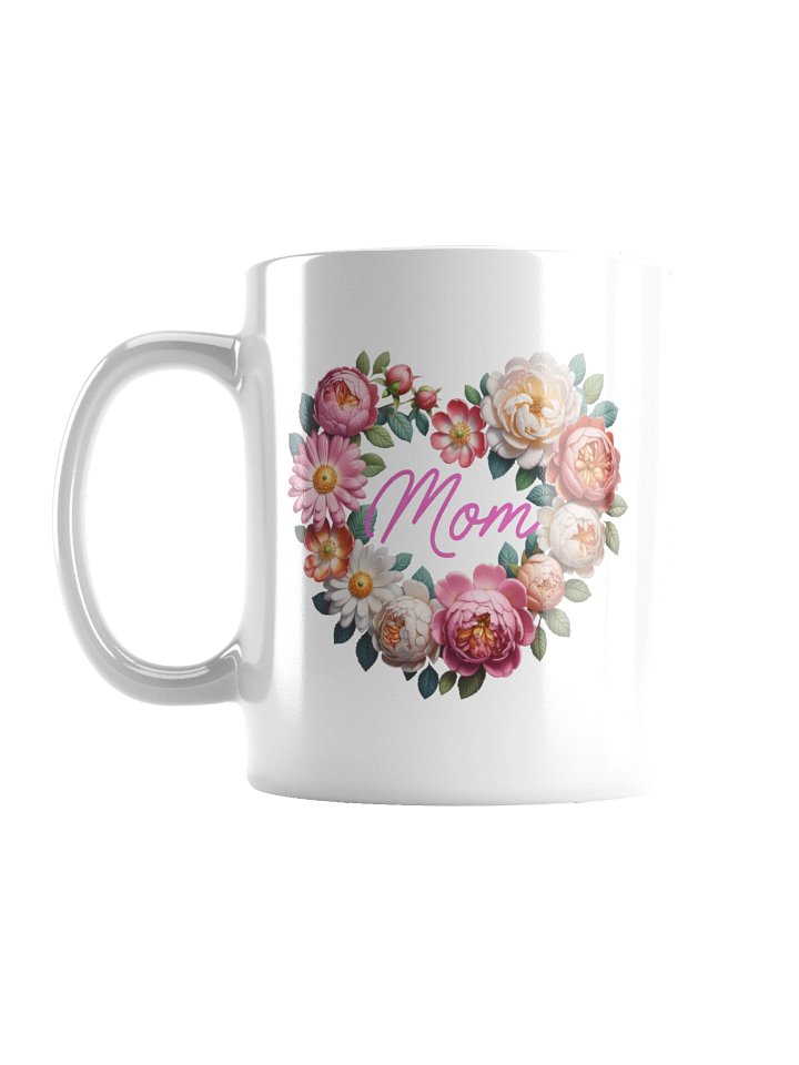 Floral Mom Heart Mother’s Day Coffee Mug product image (2)