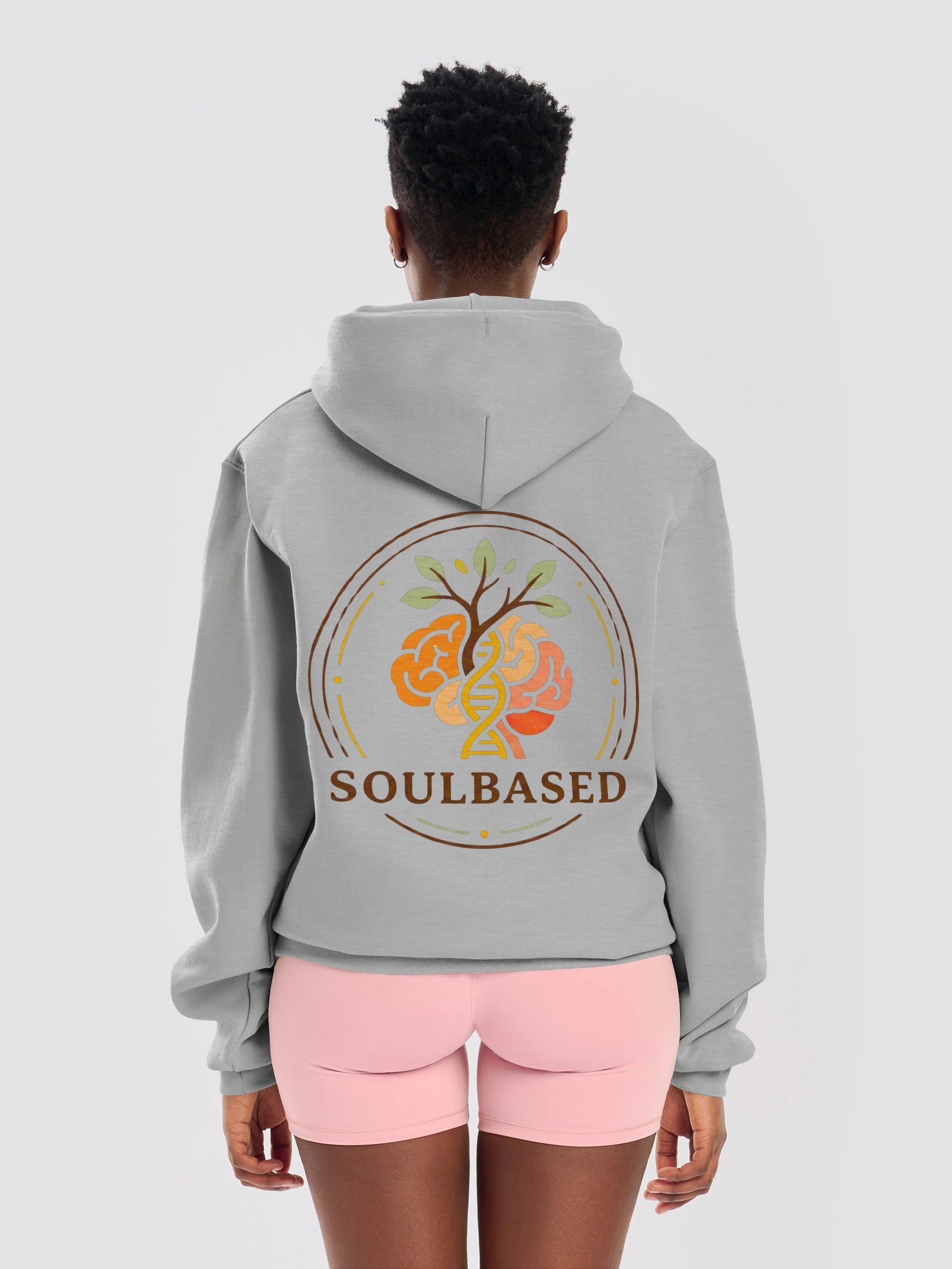 Soulbased X Champion Hoodie — Black product image (6)