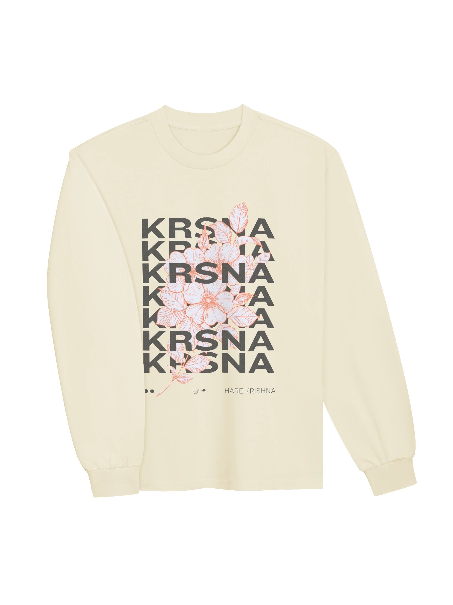 Krishna Bloom Crewneck Sweatshirt — Divine Balance Edition product image (11)