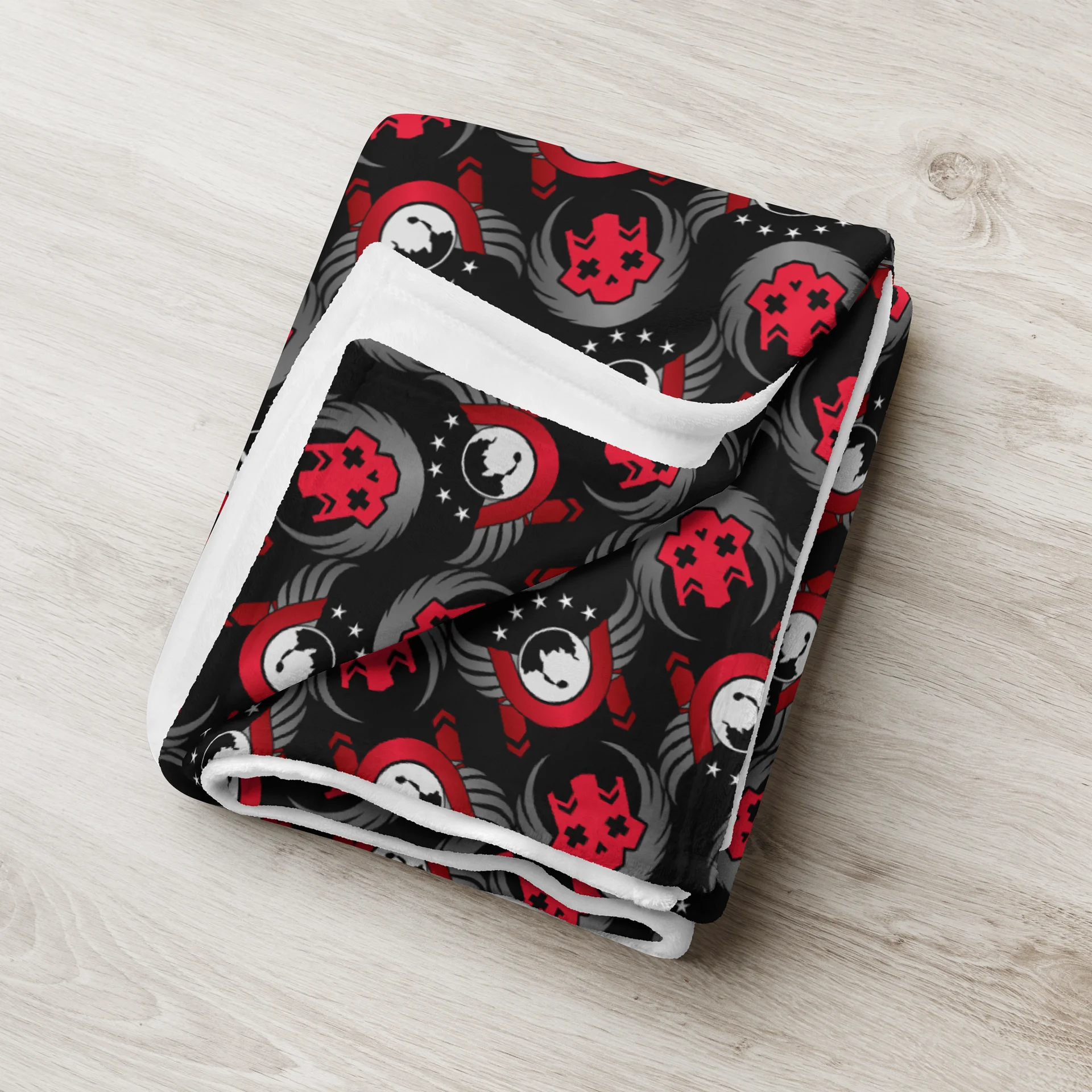 Rogue Republic & Chaosdiver Pattern Throw Blanket product image (8)