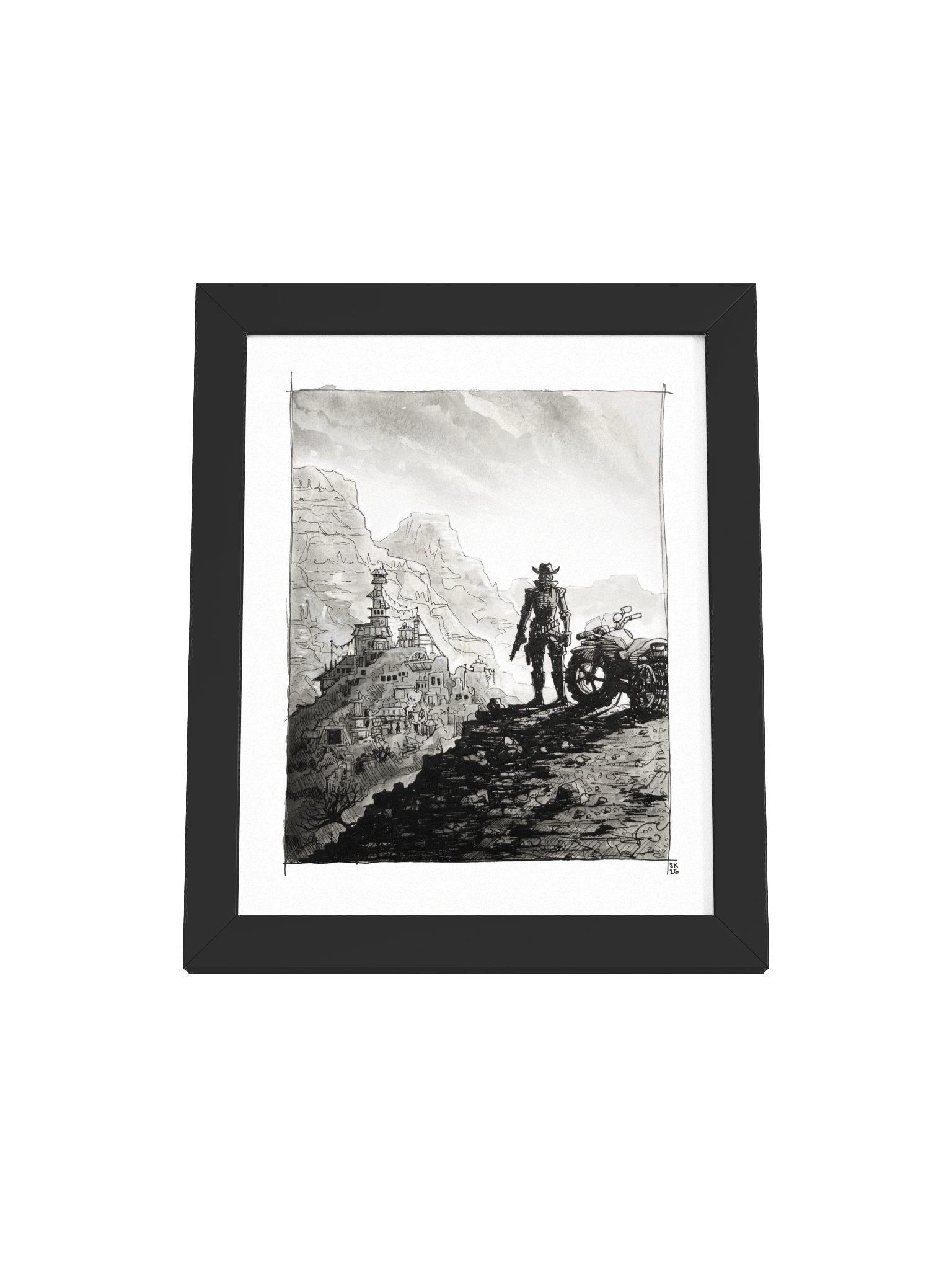 The Junkers | Concept Art Framed Print product image (1)