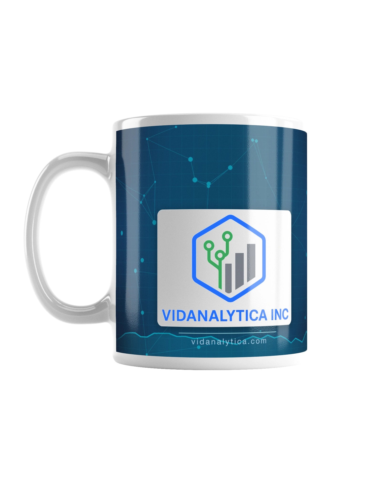 VIDANALYTICA INC Mug - Navy product image (2)