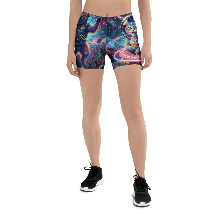 Cosmic Space Rave Woman Shorts (LIMITED EDITION ) product image (1)